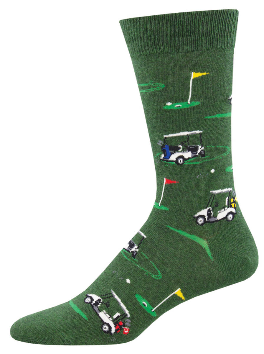 Mill & Hide - Bobangles - Socksmith Mens Socks - Camptown Parrot Green