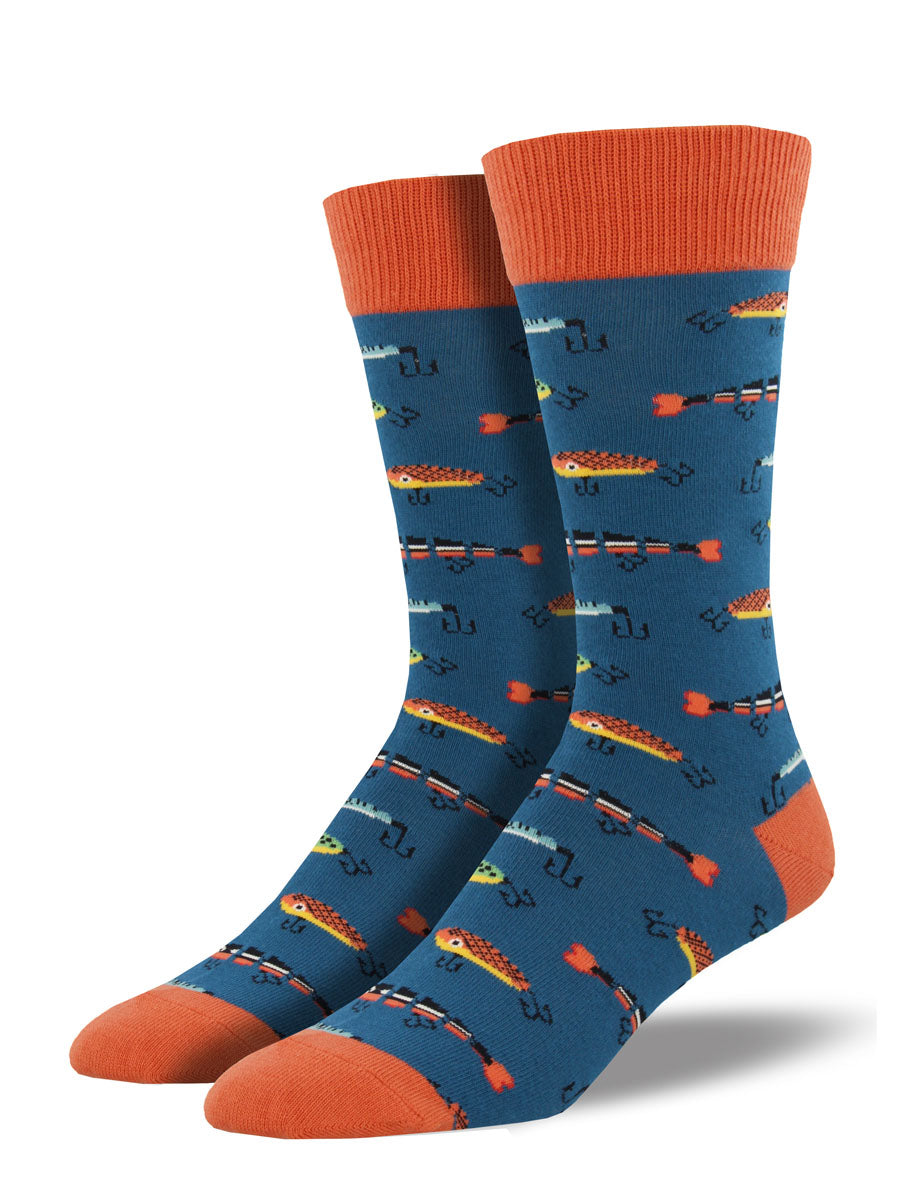 Mill & Hide - Bobangles - Socksmith Mens Socks - Just Fishin