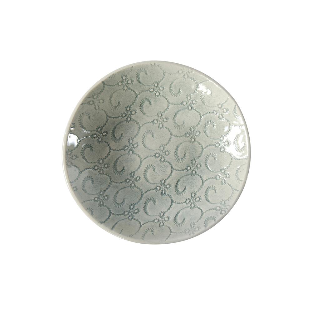 Mill & Hide - Wonki Ware - Salsa Dish - Duck Egg Lace