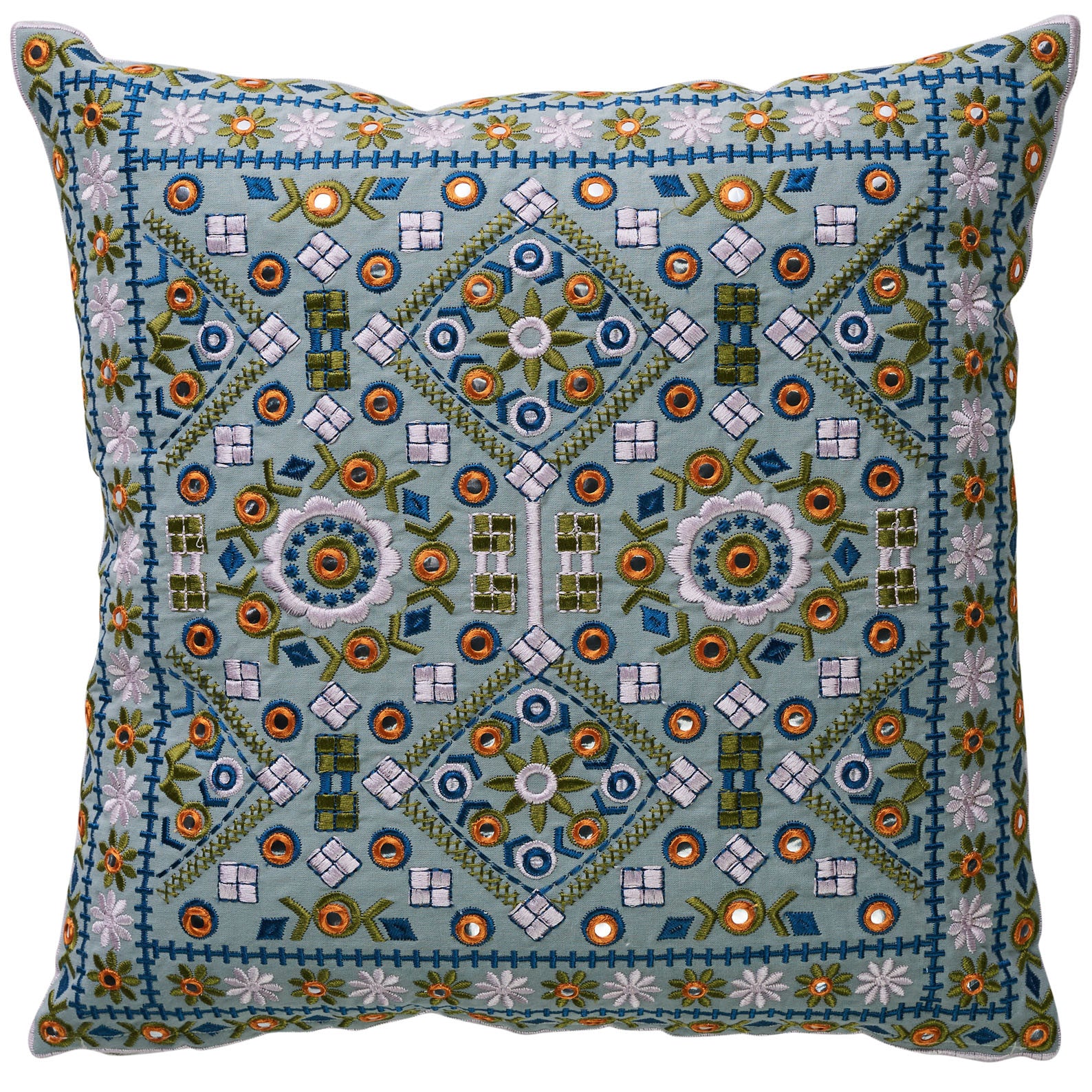 Mill & Hide - Canvas + Sasson - Bloomsbury Chelsea Cushion