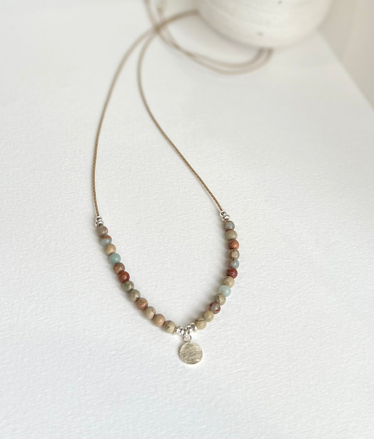 Mill &amp; Hide - Lisa B Jewellery - Fine Terra Jasper Star Necklace