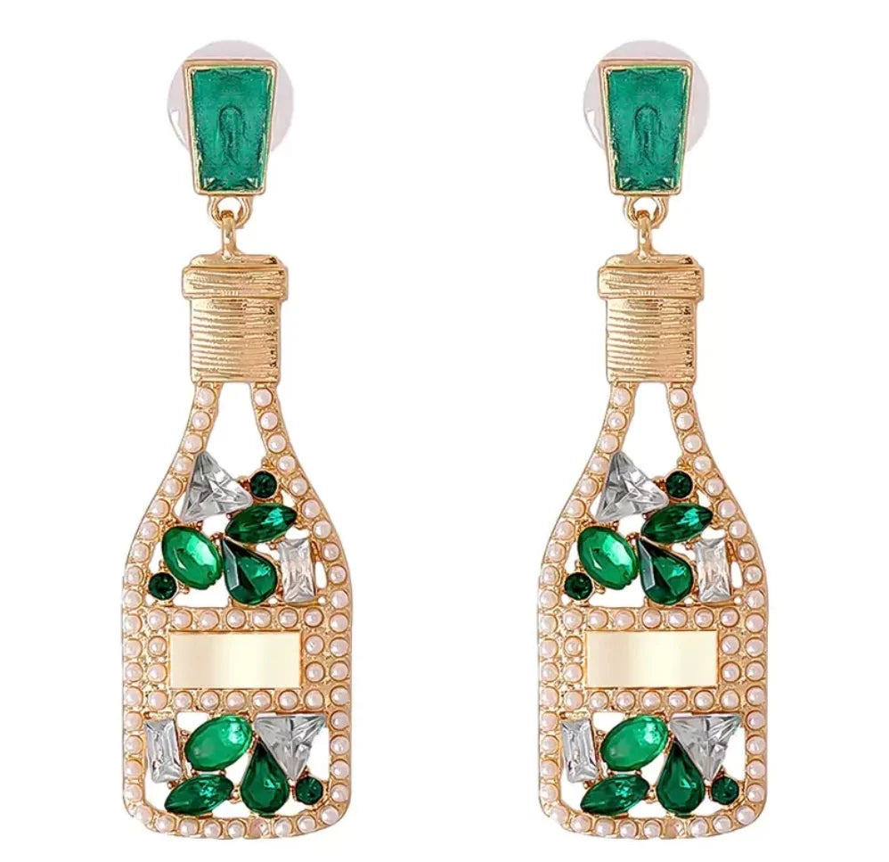 Mill & Hide - Greenwood Designs - Medium Bling Earrings