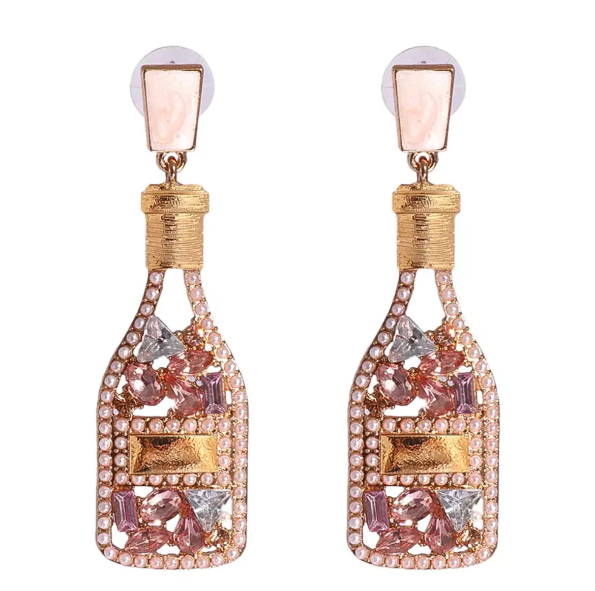 Mill & Hide - Greenwood Designs - Medium Bling Earrings