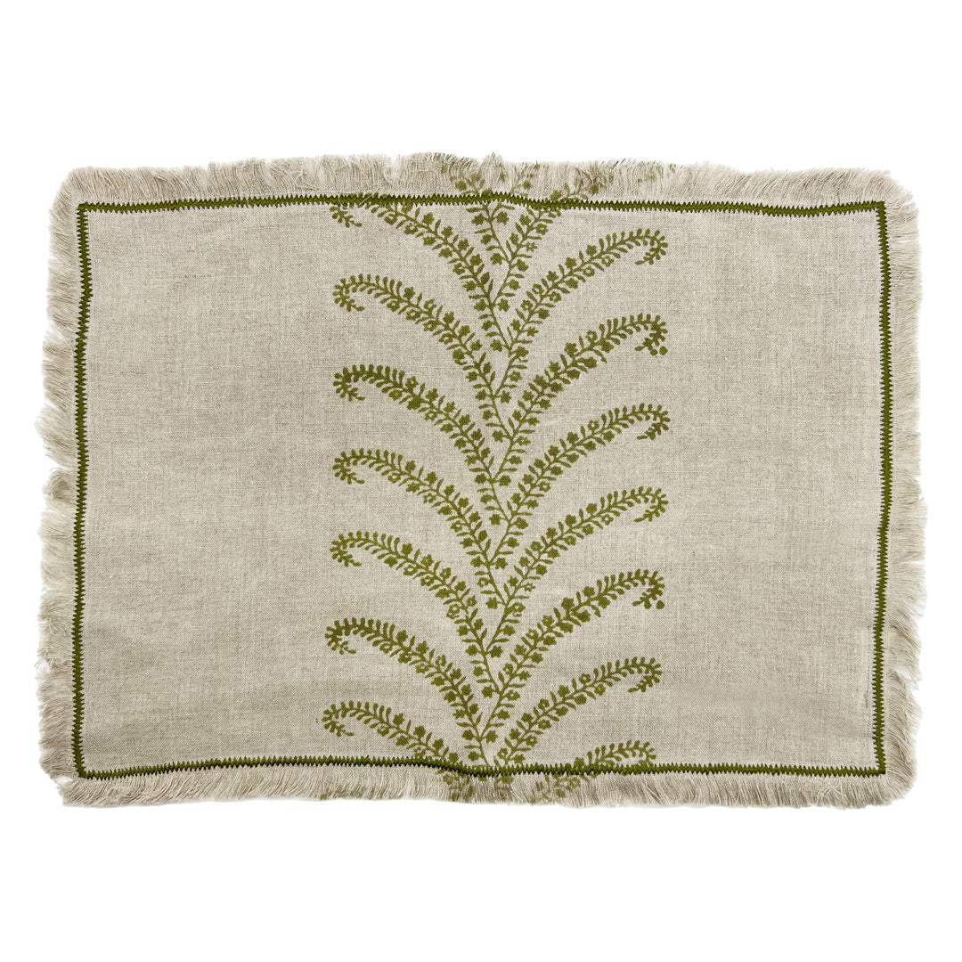 Mill & Hide - Canvas + Sasson - Perennial Placemat