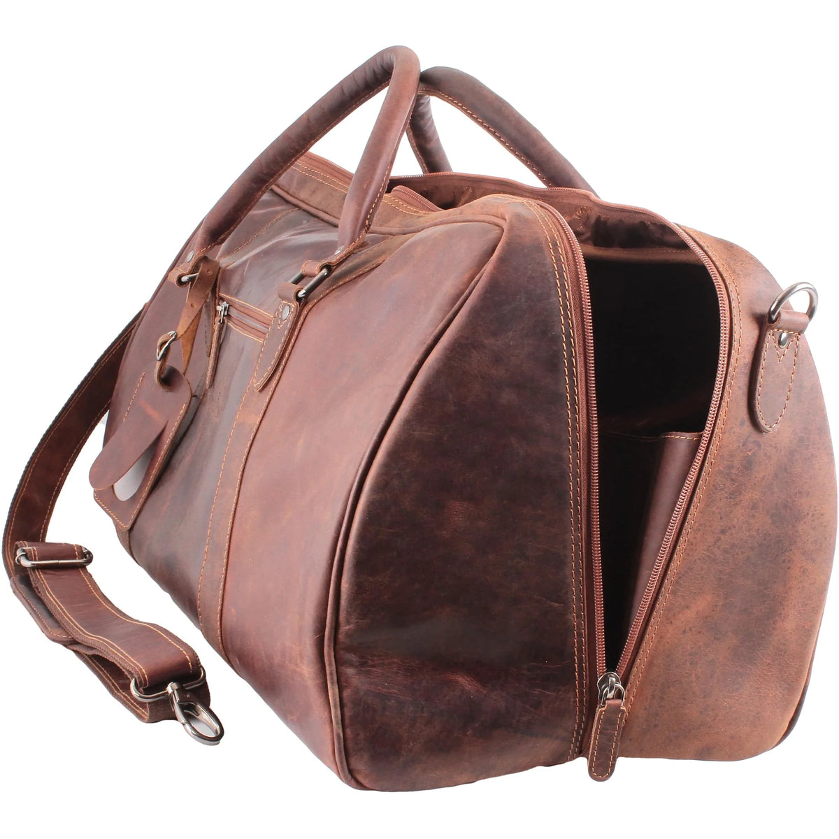 Leather Overnight Travel Bag Wilson